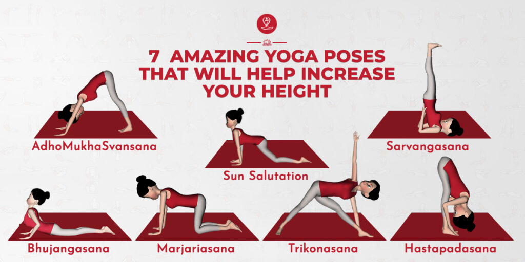 yogasana for height