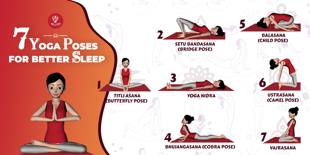 yoga poses for better sleep