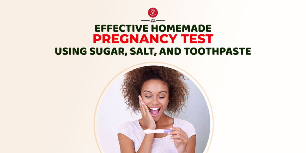 homemade pregnancy test