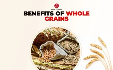 A nutritious bowl of oats topped with fresh fruits, a great whole grain for boosting digestion and heart health.