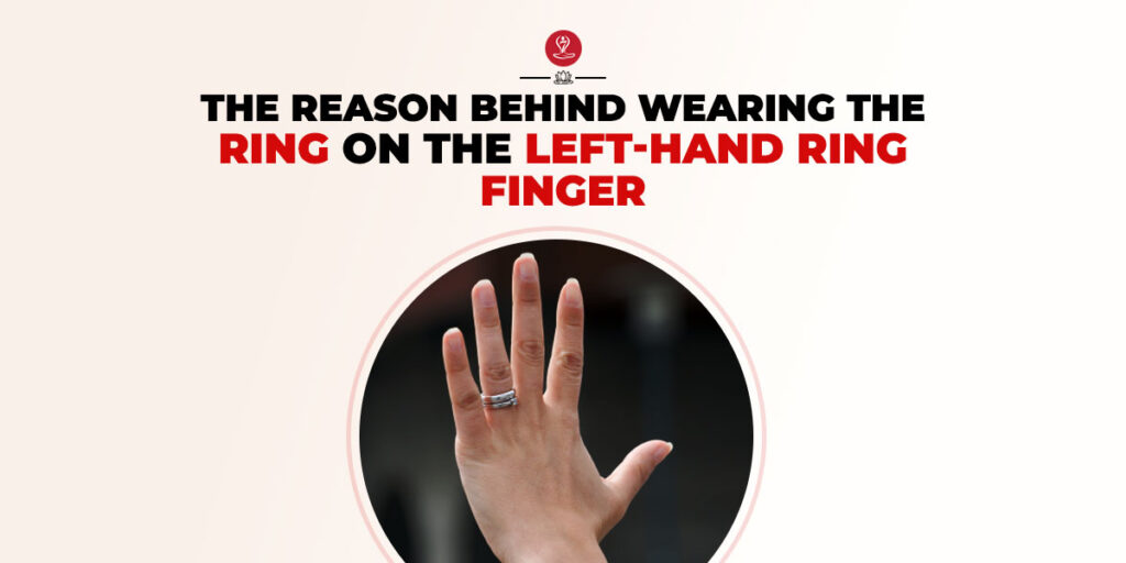 ring on the left-hand ring finger