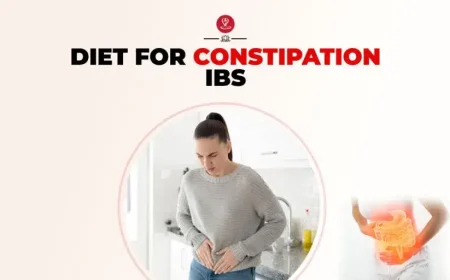 Fiber-rich foods such as fruits, vegetables, and whole grains to relieve constipation.
