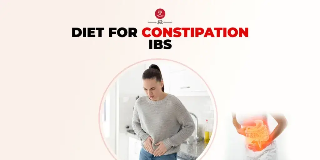 Fiber-rich foods such as fruits, vegetables, and whole grains to relieve constipation.