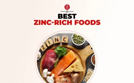 Zinc-rich foods like oysters, lentils, and pumpkin seeds are essential for boosting immunity and skin health.