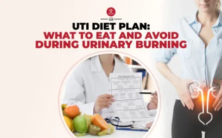 Glass of water and cranberries for UTI prevention