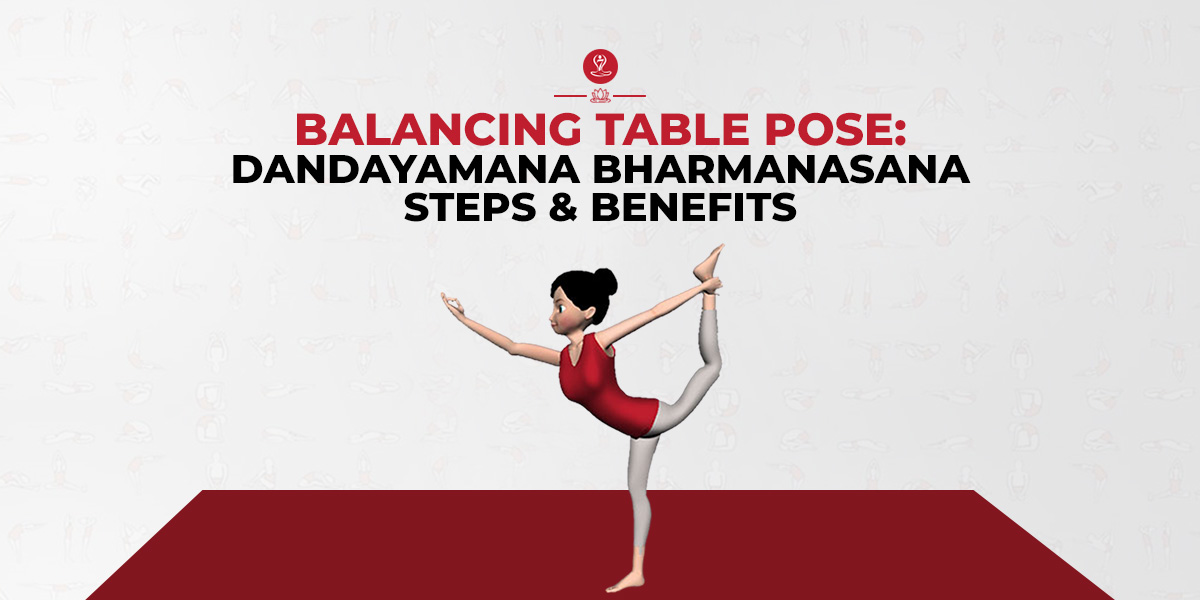 Balancing Table Pose Hand Block Yoga (Dandayamana Bharmanasana