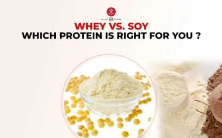 Scoop of whey protein powder with shaker and milk for post-workout recovery