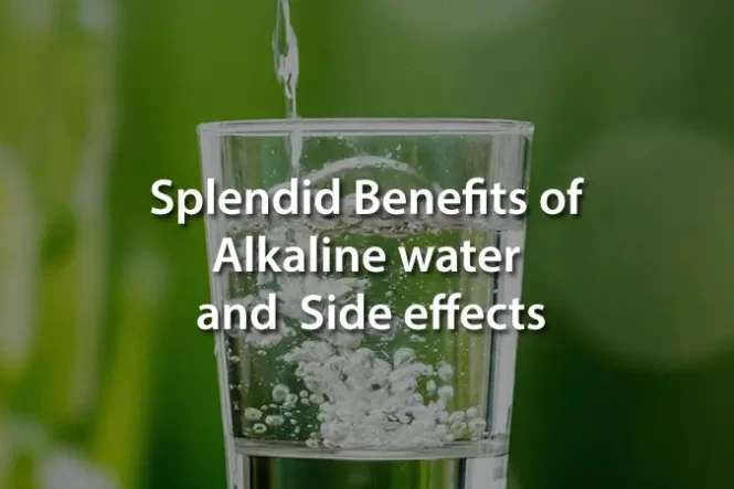 Glass of alkaline water with lemon slices – “Benefits of drinking alkaline water daily”