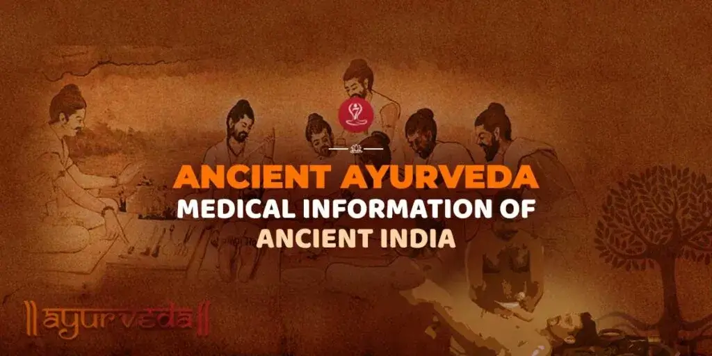 Ancient Ayurveda healing system with herbs, yoga, and holistic wellness practices