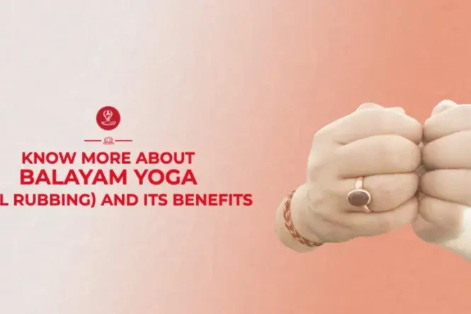 Person practicing Balayam Yoga by rubbing fingernails together to support healthy hair growth naturally.