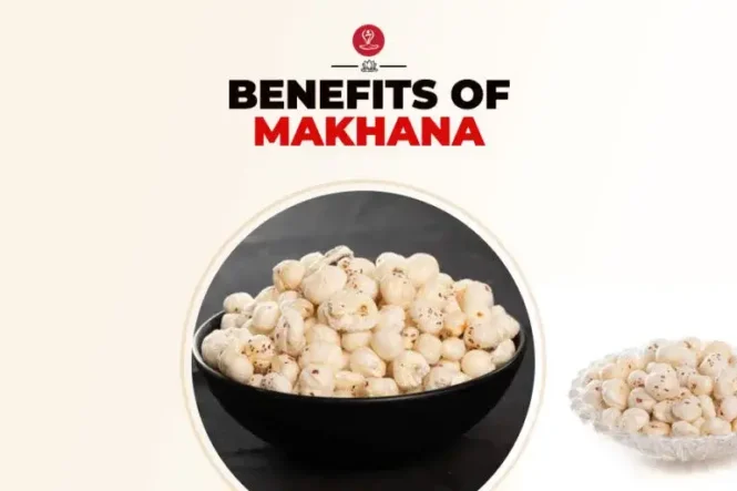 Roasted makhana healthy snack