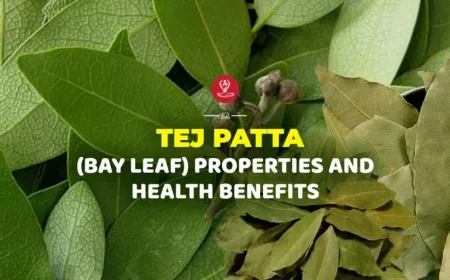 Tej Patta bay leaves displaying Ayurvedic properties and health benefits.