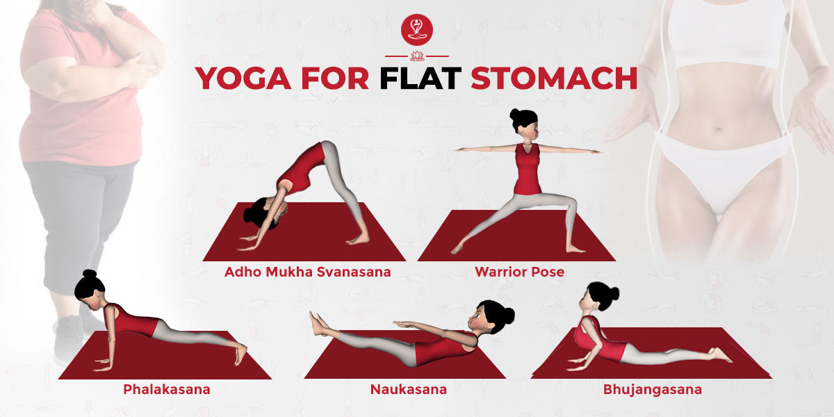 Yoga for Belly Fat: Try 12 Simple Asanas to Get Flat Stomach - Fitsri Yoga