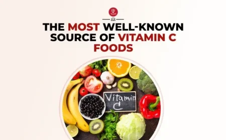 Assorted high vitamin C foods: guava, kiwi, bell peppers