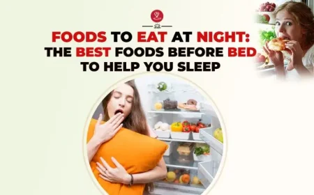 Healthy nighttime foods for better sleep and relaxation