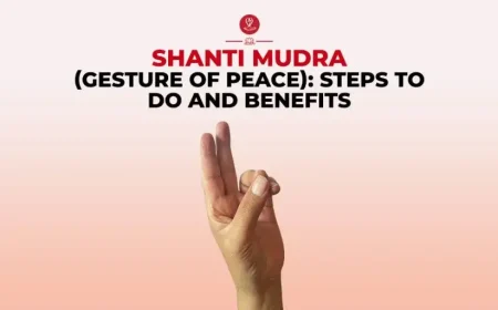 Shanti Mudra hand gesture step-by-step guide