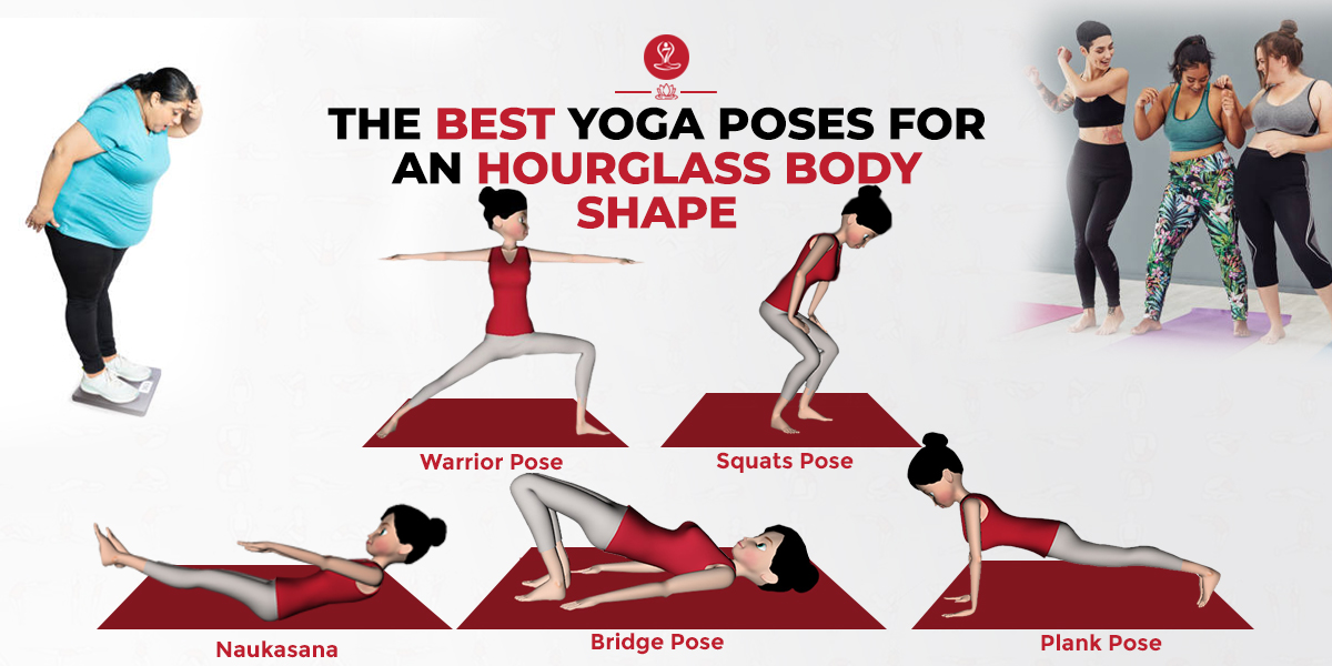 8 Yoga Poses or Asana Posture for Workout in Thigh & Glute Toning Concept.  Women Exercising for Body Stretching. Vector Stock Vector - Illustration of  cartoon, exercise: 195952703