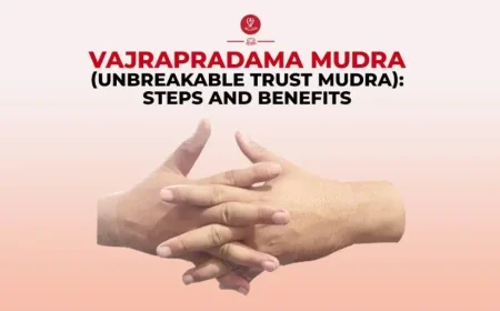 Vajrapradama Mudra hand position step-by-step guide