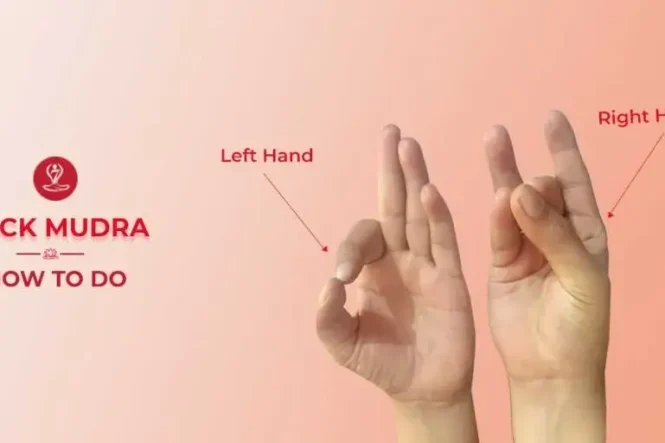 Back Mudra hand position step-by-step guide