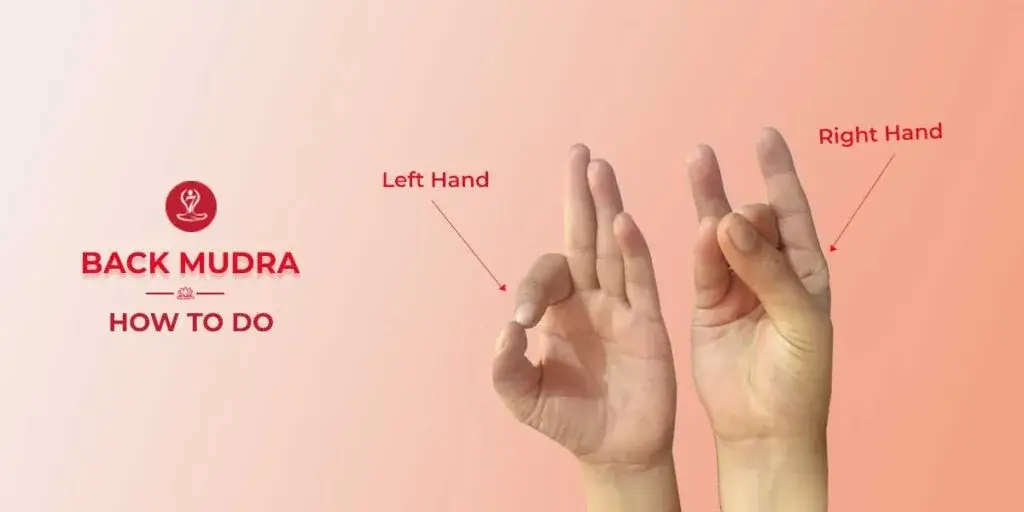 Back Mudra hand position step-by-step guide