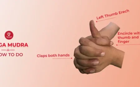 Linga Mudra hand gesture steps and benefits for beginners