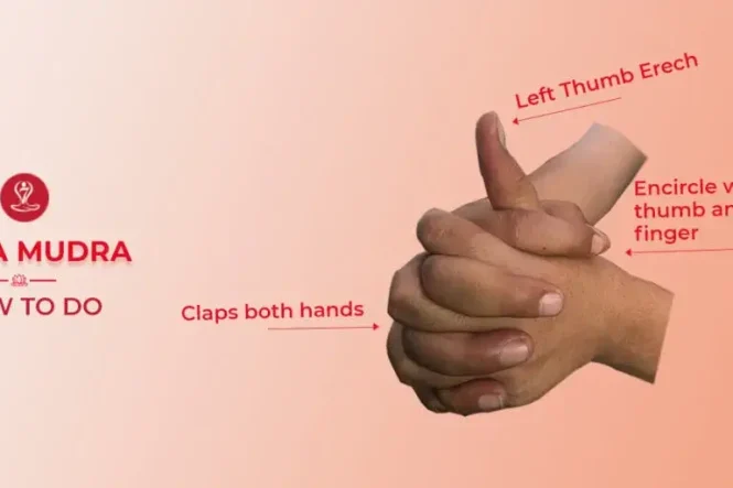 Linga Mudra hand gesture steps and benefits for beginners